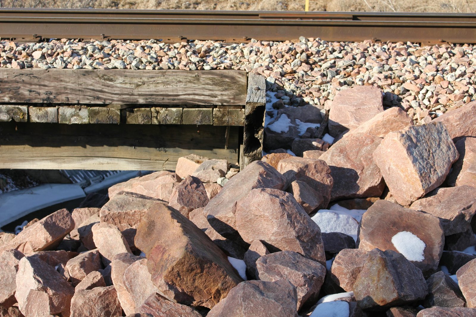 East abutment